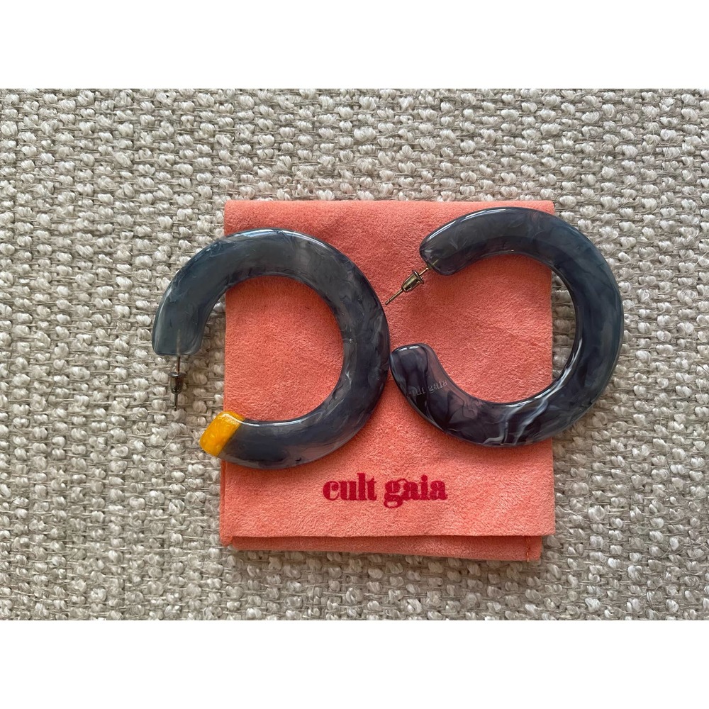 Cult Gaia Hoop blue